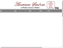 Tablet Screenshot of americanstrutter.com